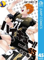 ハイキュー 45巻の表紙
