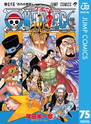 ワンピース 75巻の表紙